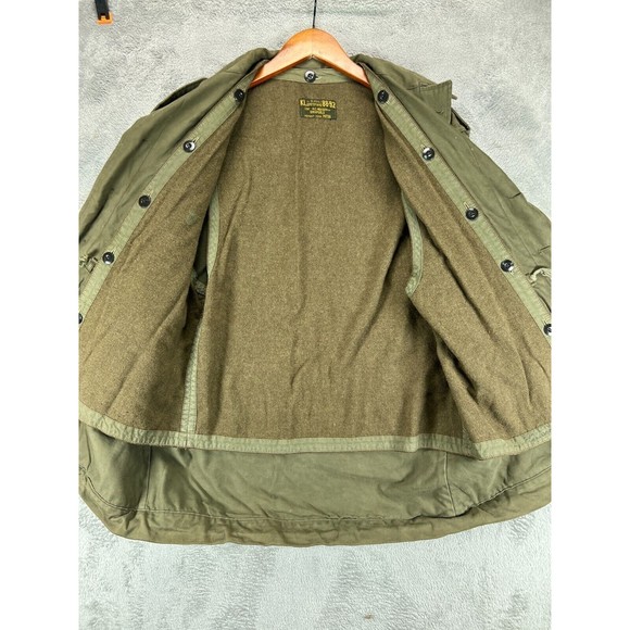VTG 80s KL SEYNTEX GERMAN DUTCH MILITARY FIELD JACKET Wool Liner 42 BORSTOMVANG - Picture 4 of 16